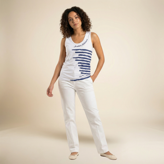 Débardeur Héritage Femme ARTIO – Élégance inspirée du littoral