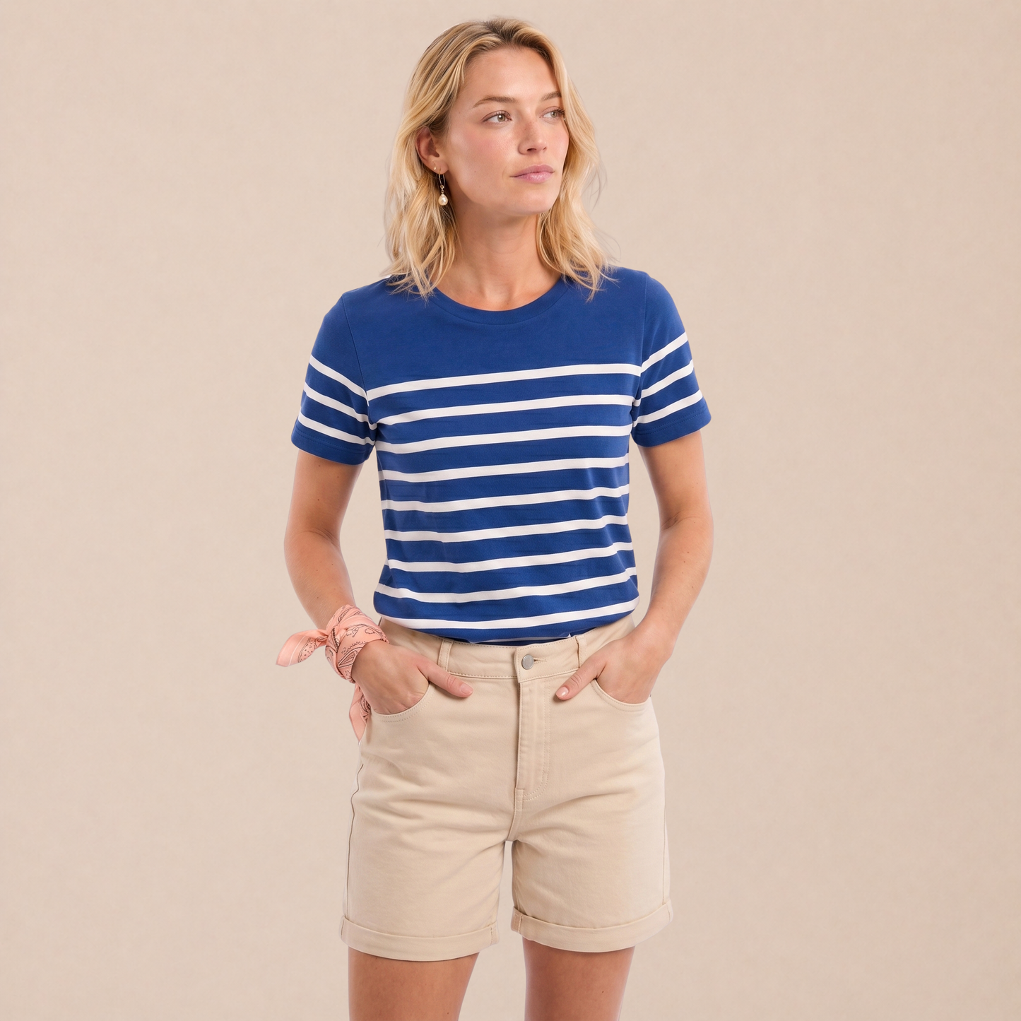 T-shirt Marinière femme ARTIO – Élégance et confort inspirés de la mer
