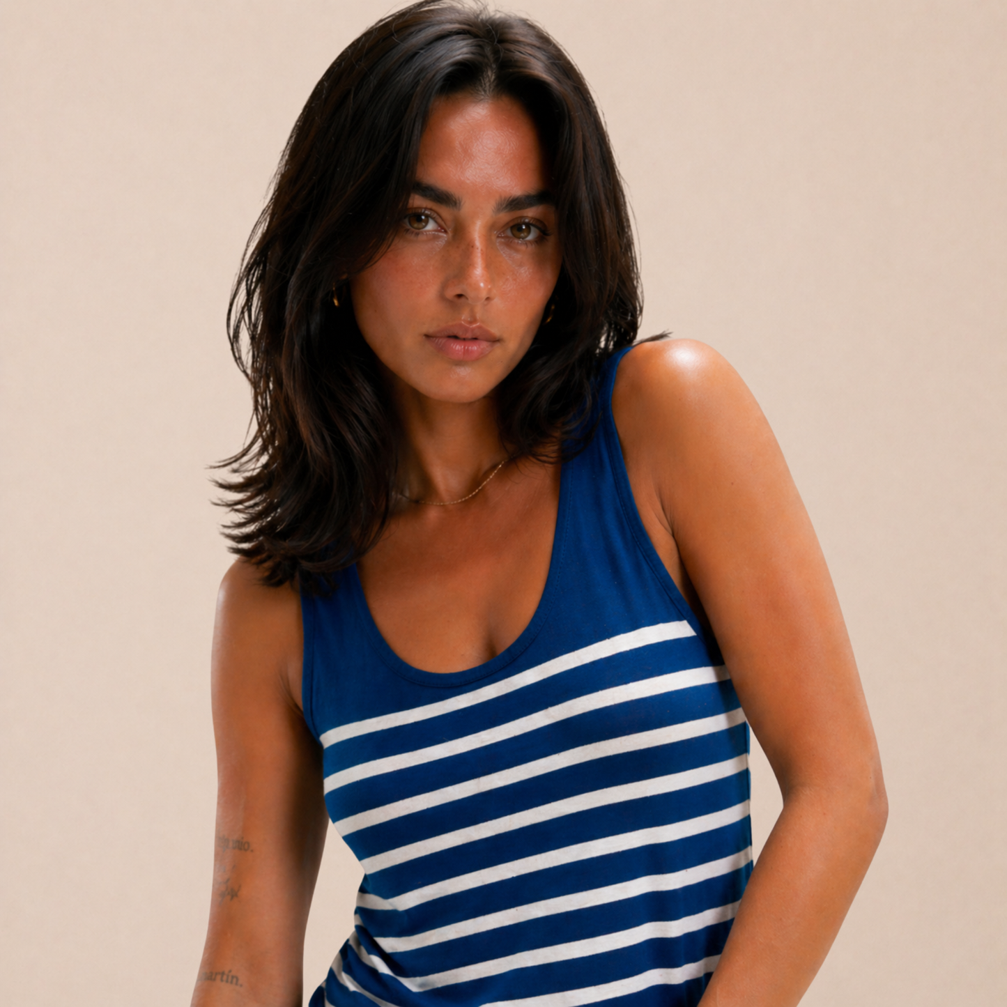 Débardeur Marinière Femme ARTIO – Style marin intemporel