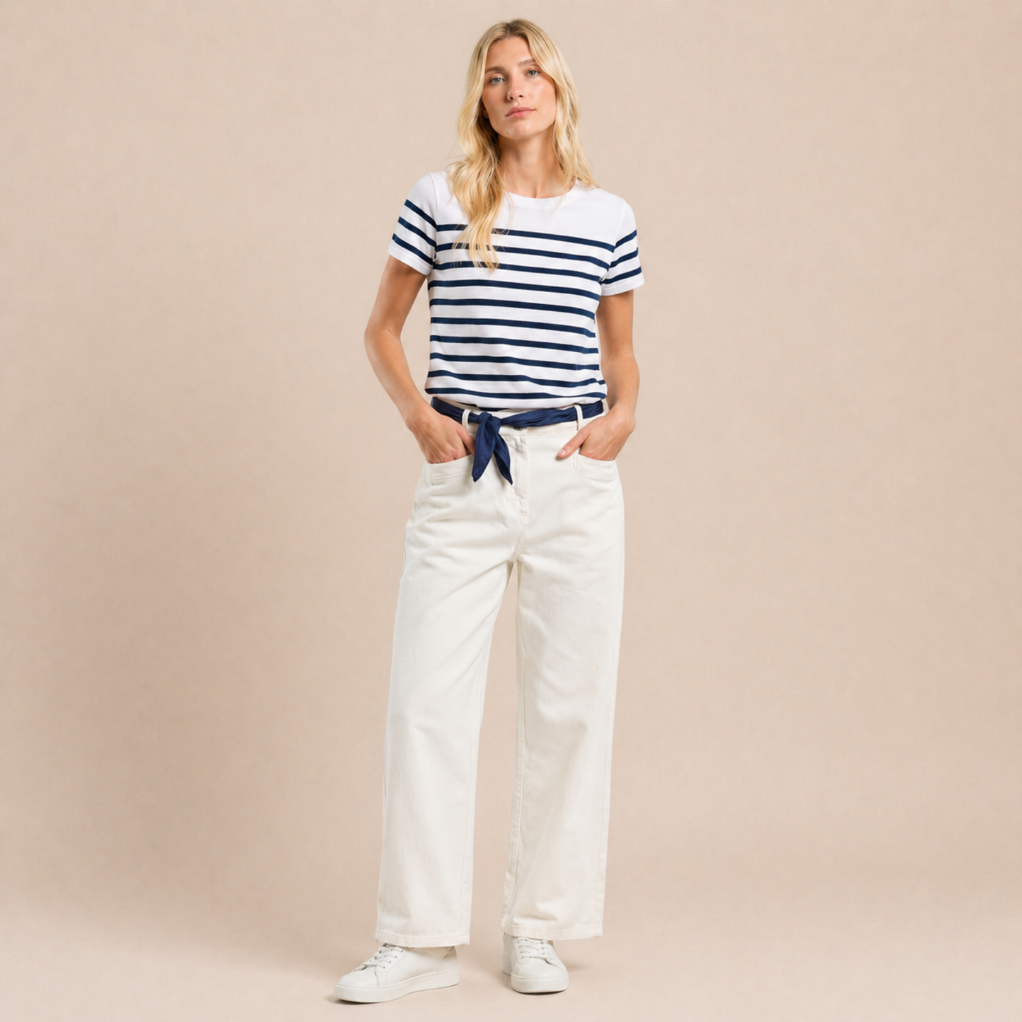 T-shirt Marinière femme ARTIO – Élégance et confort inspirés de la mer