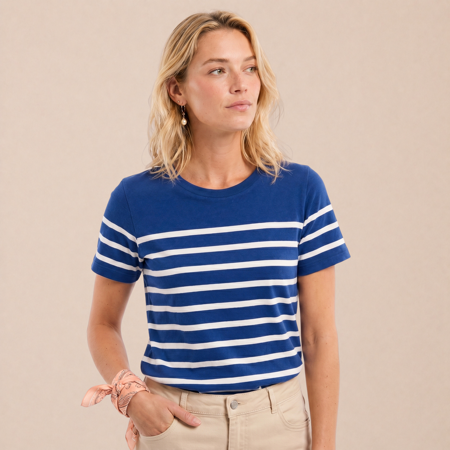 T-shirt Marinière femme ARTIO – Élégance et confort inspirés de la mer