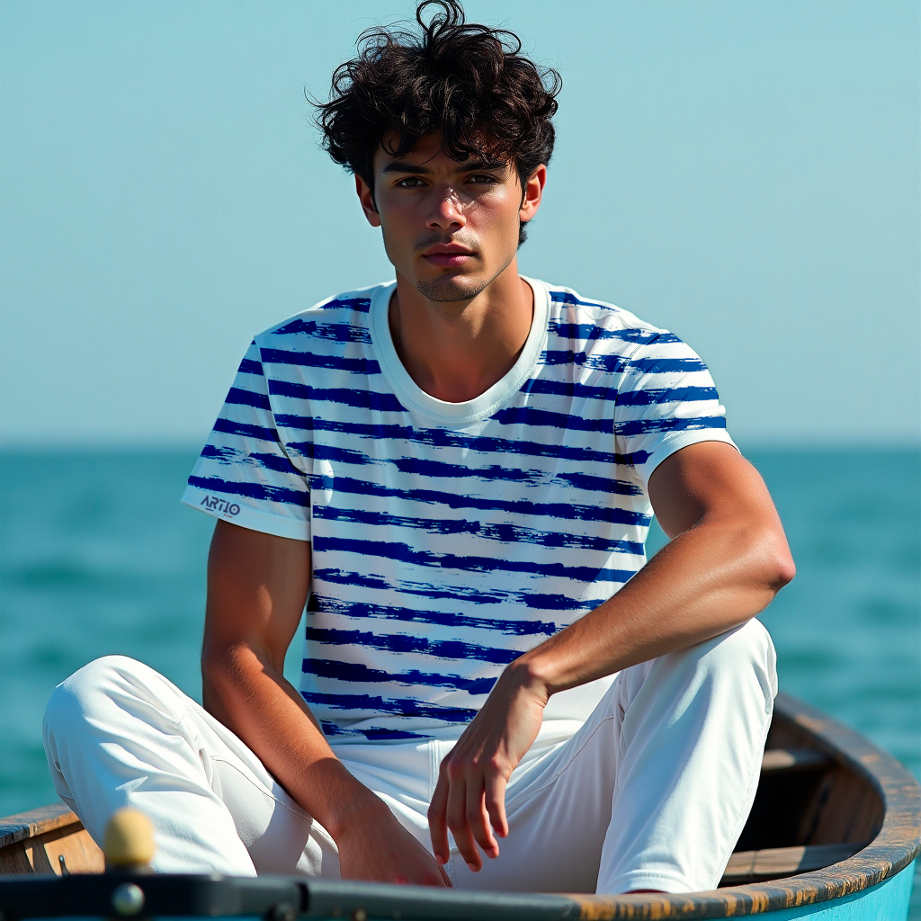 T-shirt Ray Pro Unisexe ARTIO – Style marin technique