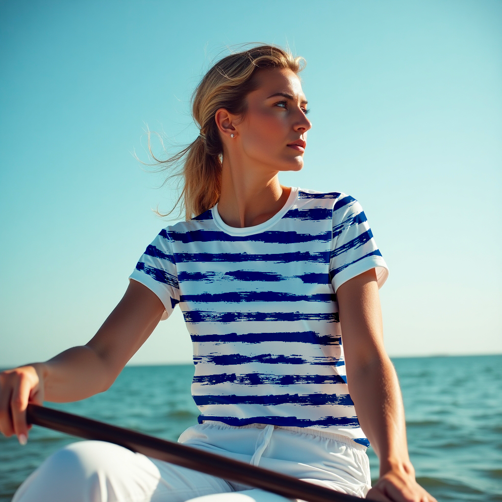 T-shirt Ray Pro Unisexe ARTIO – Style marin technique