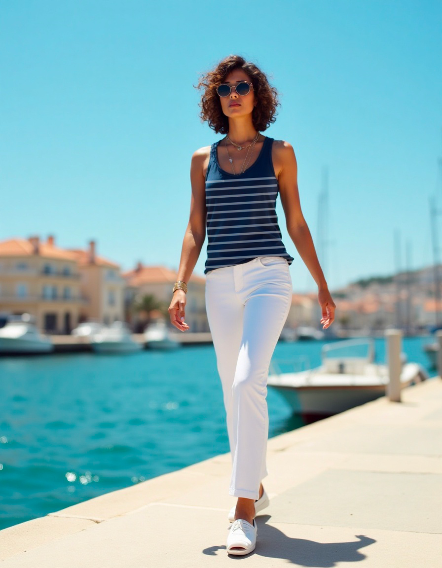 DEBARDEUR MARINIERE FEMME - Artio